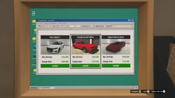 Salvage Yard Robberies vehicles.