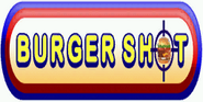 The Burger Shot logo in GTA San Andreas.