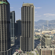 The IAA Headquarters in Pillbox Hill Downtown Los Santos.