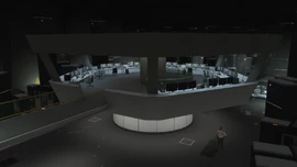 The observation room.