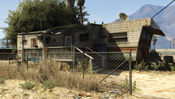 Trevor's trailer in the original versions of Grand Theft Auto V.