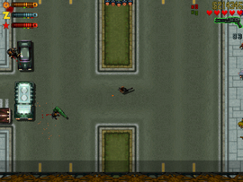 Reaching the five-head wanted level in order to get the Special Agents attention.