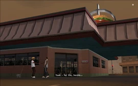 CJ says goodbye to Loc.