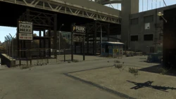 The Hooper Street car park west.