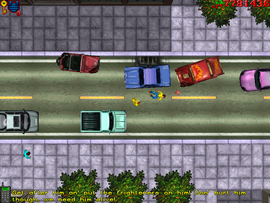 After intercepting the driver and persuading him to talk, he says Jimmy the Shovel sent him, and the other guys are in their hideout in Central Marina. El Burro tells the protagonist to get a car rigged with a bomb.