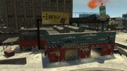 Auto Limbo in GTA IV, with the updated TransFender logo on the left hand side