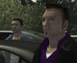 Marco Bonnaro (right) alongside Peter Marchetti during the beginning of Pegorino's Pride.