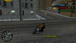 Take Maria to her apartment.