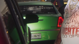 Rear of the PMP 700 seen in the first trailer (1:08), note the license plate and "700" badge.