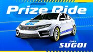 Prize Ride advert.