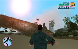 After a while, a helicopter, piloted by DGSE officers flies over the yacht. Tommy is forced to handle it.