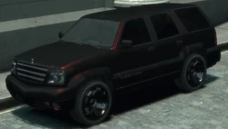 Playboy's black-rimmed Cavalcade.