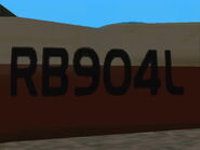 The registration on every Dodo in Grand Theft Auto: San Andreas.