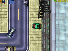 Delivering the car to the garage.