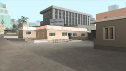 Office buildings.