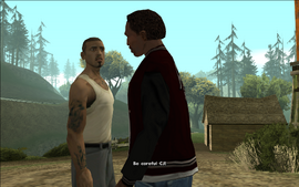 Cesar tells Carl to look after himself when dealing with Woozie.