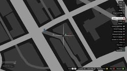 The map of the store.