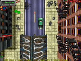 After changing the car's color and plates, the contact tells the protagonist to take it to Dalgetti's garage in North Kings.