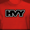 A HVY branded shirt seen in Premium Deluxe Motorsport.