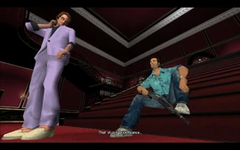 After some chit-chat, Tommy still expresses disbelief about Lance selling him out.