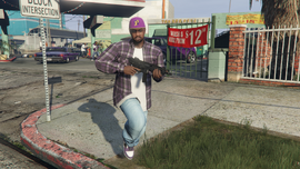 P during the shootout in Investigation: The Ballas.