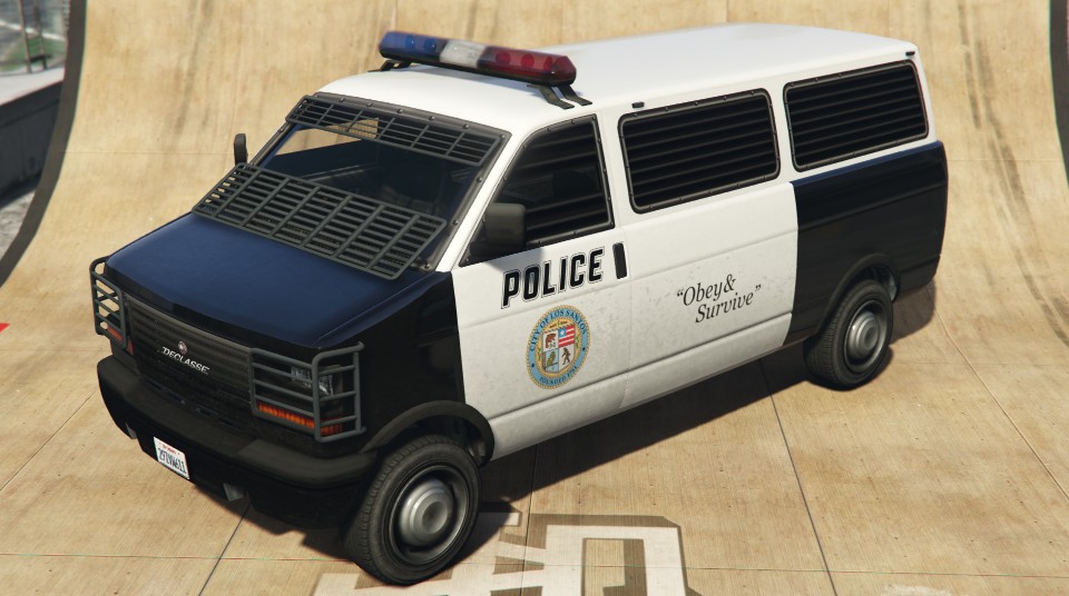 GTA 5] POLICE - NOUVEAU FOURGON POUR LA CSI