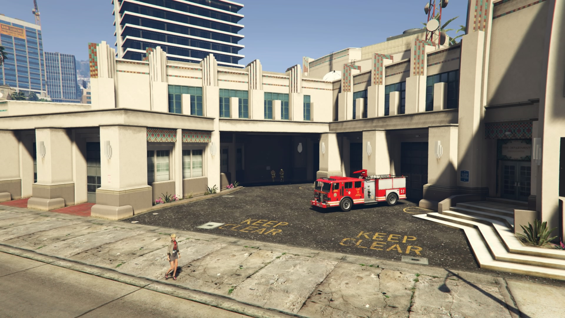 gta 5 fire station