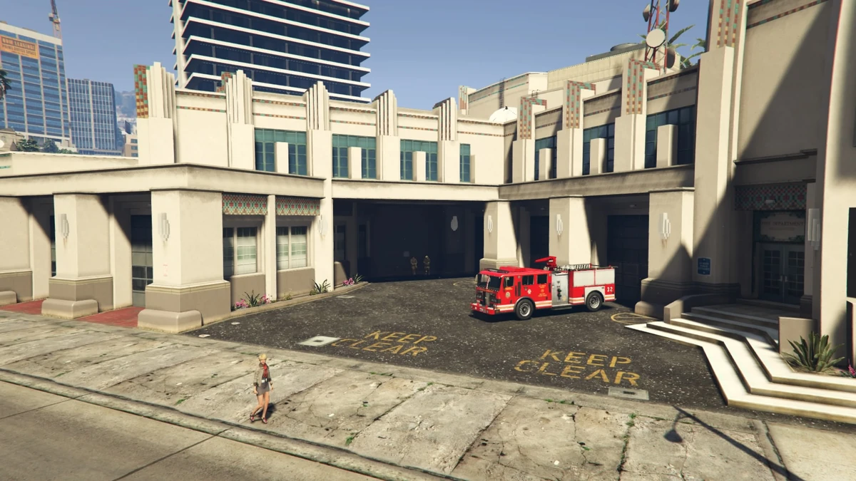 Rockford Hills Fire Station GTA Wiki Fandom