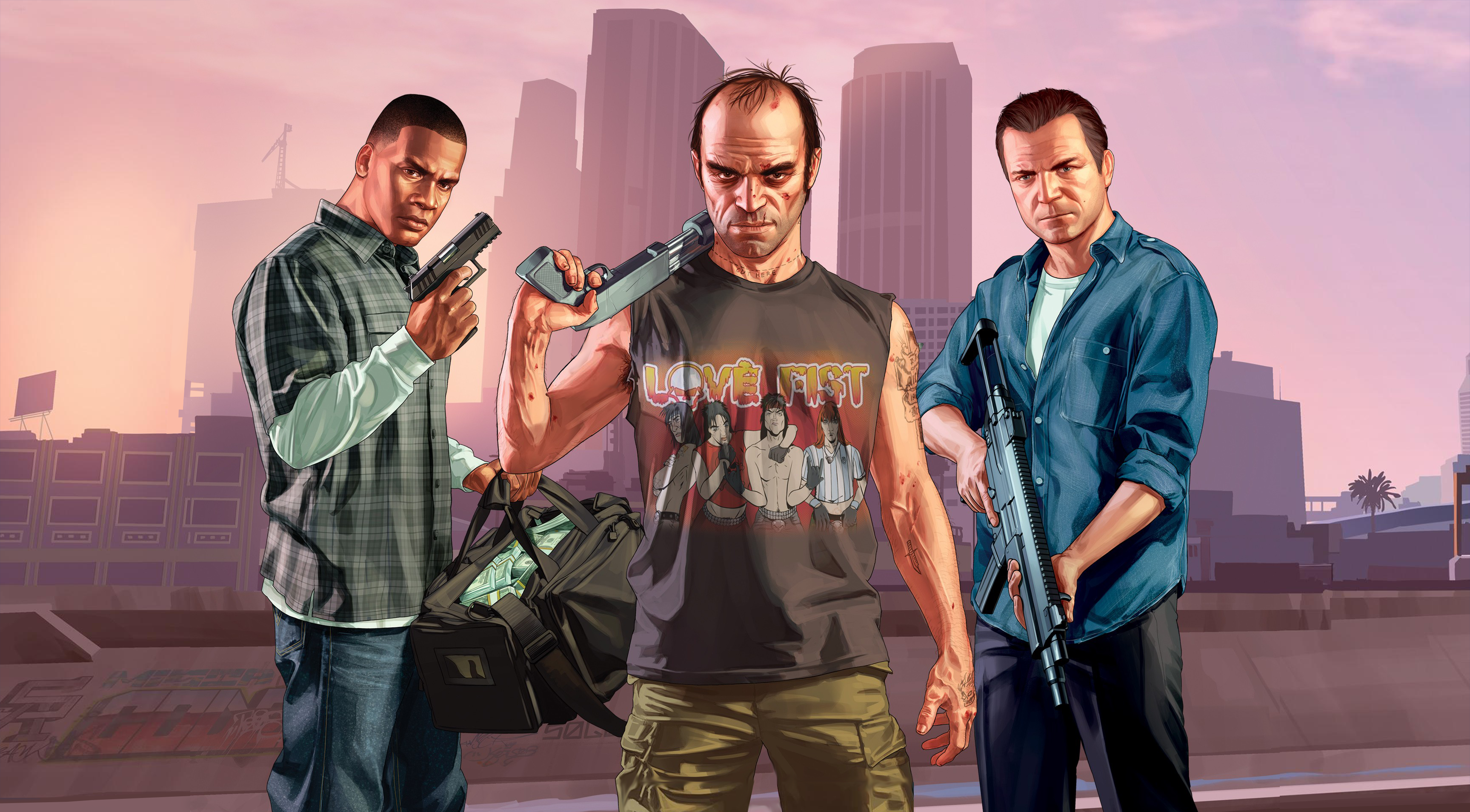 Grand Theft Auto V remains one of the greatest videogames ever 10 years  after release