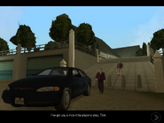 Vincenzo Cilli's black Kuruma in Grand Theft Auto: Liberty City Stories.