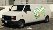 A Sprunk Extreme Pony in Grand Theft Auto V. (Rear quarter view)