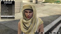 Smuggler'sRun-GTAO-FemaleMasks-Headscarves60-YellowPatternLoose