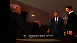 The mayor is still not cooperating.