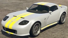 Banshee-GTAOee-FrontQuarter-YellowRacingStripes