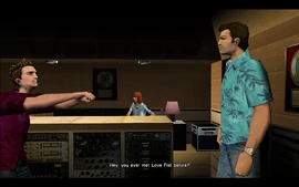 He asks Tommy if he ever met Love Fist before.