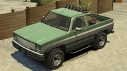 The Rancher with spotlights in Grand Theft Auto IV. (Rear quarter view)