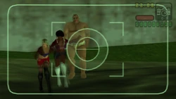 Toni takes a picture of Casa.