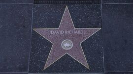 David Richards' star on the Vinewood Walk of Fame.