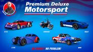 Premium Deluxe Motorsport stock.