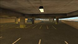 First floor of the parking lot.