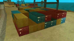Blank shipping containers found in Viceport