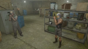 Altruist cultists defending their lab.
