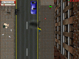 After earning 300,000 points, Jack Parkinson sends a telegram to the protagonist: This is your big opportunity. The Crisp boys have decided to scarper. Albert's finally flipped. Thinks you're goin' to kill him and Archie. All you got to do is find them and blow their car up!
