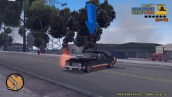 A random target fire