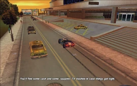 Ray thanks Claude for his help and informs him of a lock-up with some supplies in it.