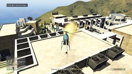 Dropping the cargo.