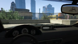 Driver's first-person view
