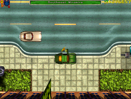 Entering Brother Leroy's green Penetrator and meeting him inside the car.