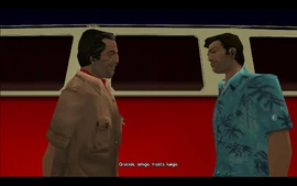 Cortez thanks Tommy for all he's done and the two say goodbye to each other.