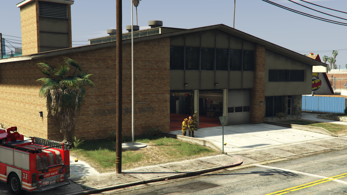 Fire department los santos gta 5 фото 9